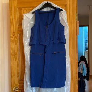 Kenneth Cole royal blue dress